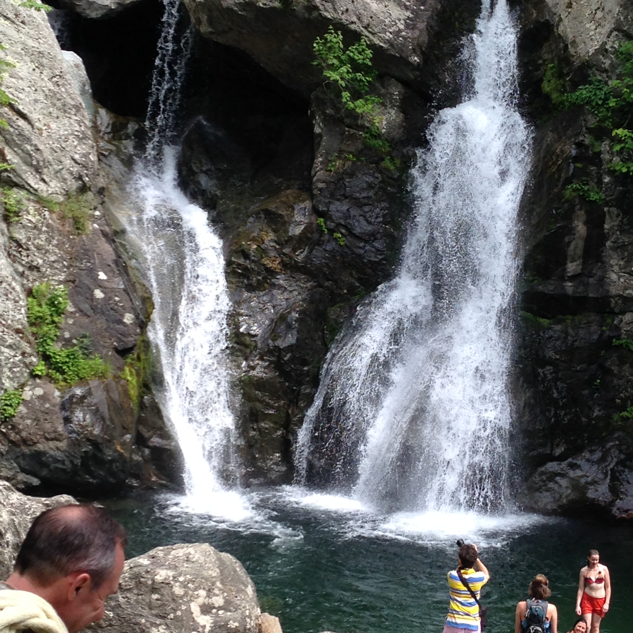 Bash Bish falls, right in my backyard. Well, so to speak. 