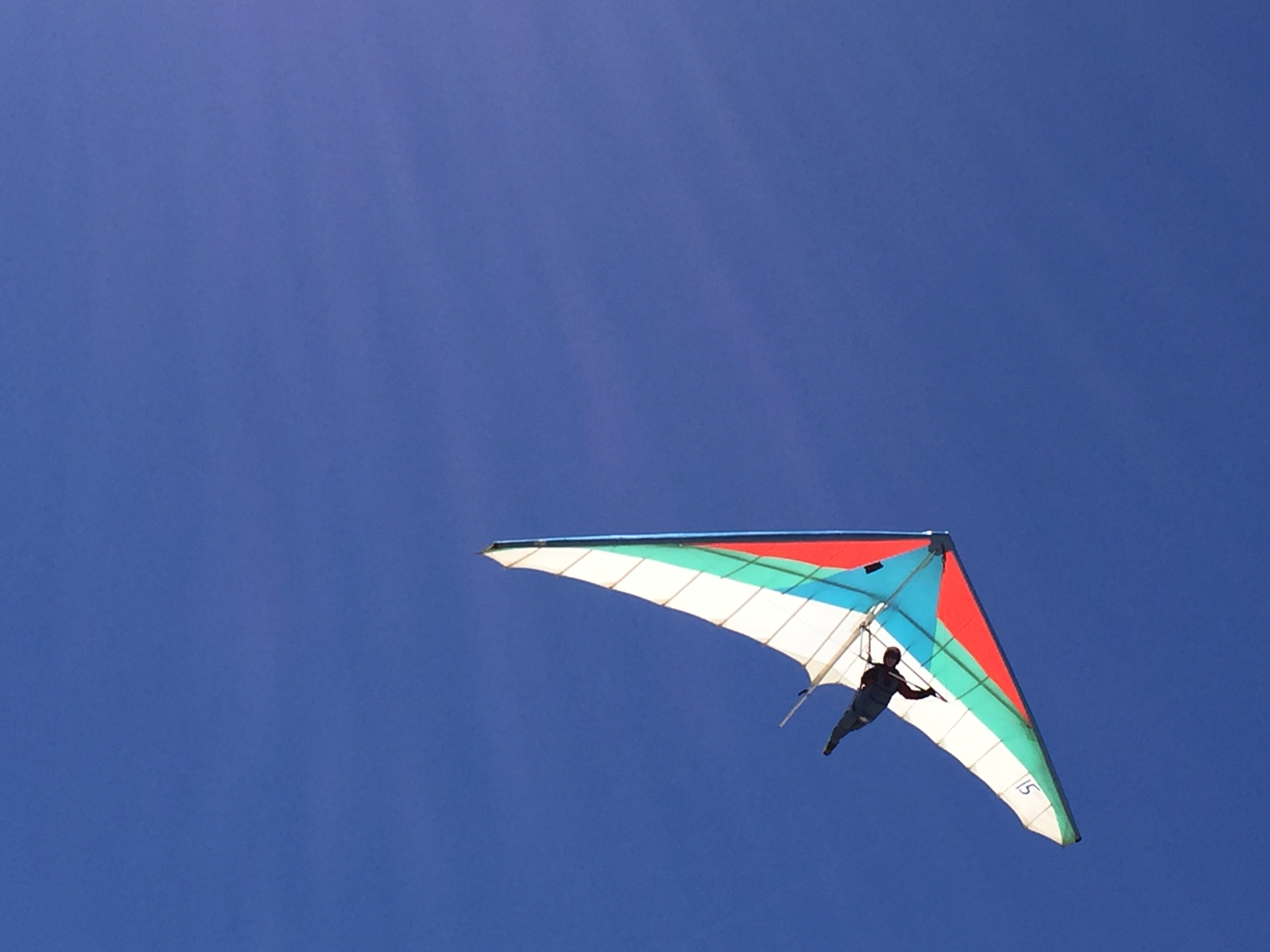 Saw this at Monterey beach as I drove in from the north. A man in flight. That's on my bucket list. 