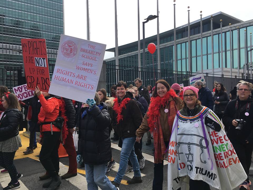 I marched with my alma mater. 